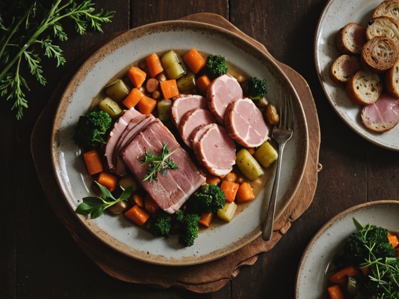 Nems de Bayonne aux petits légumes
