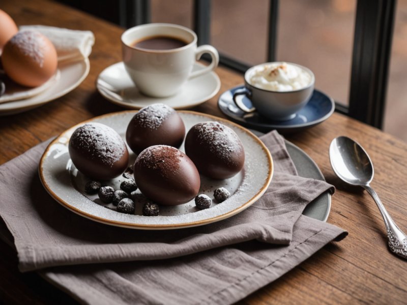 Oeufs en chocolat maison