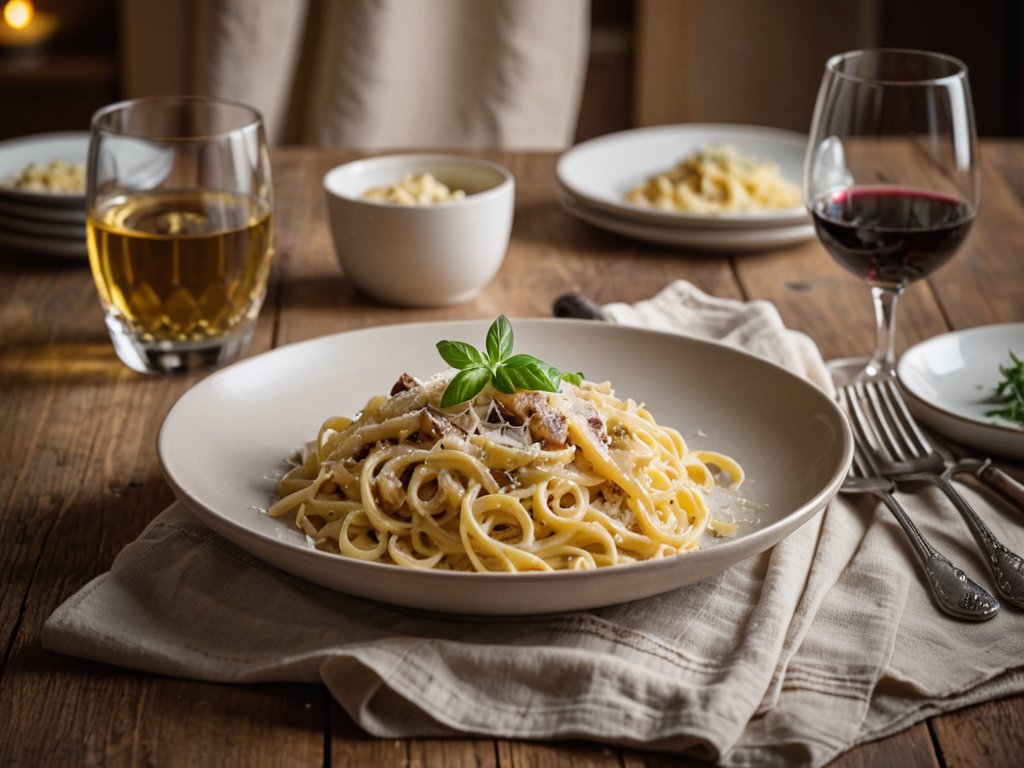 Pâtes carbonara facile