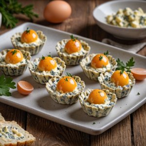 Pâtes farcies au roquefort