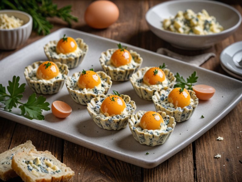 Pâtes farcies au roquefort