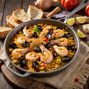Paella complète