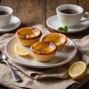 Petits flans portugais (Pasteis de Nata)