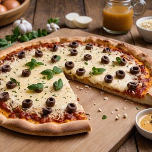 Pizza chèvre miel