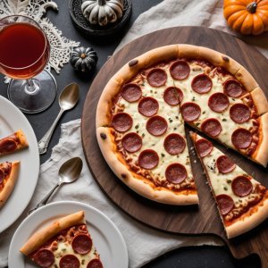 Pizza d'Halloween