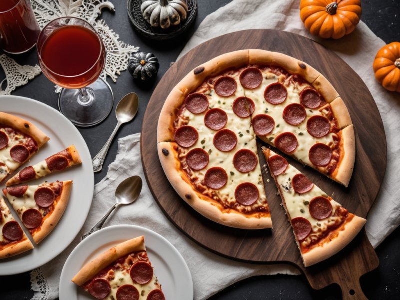 Pizza d'Halloween