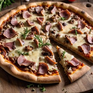 Pizza forestière