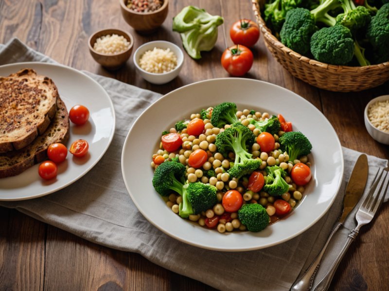 Poêlée de pois gourmands à la tomate