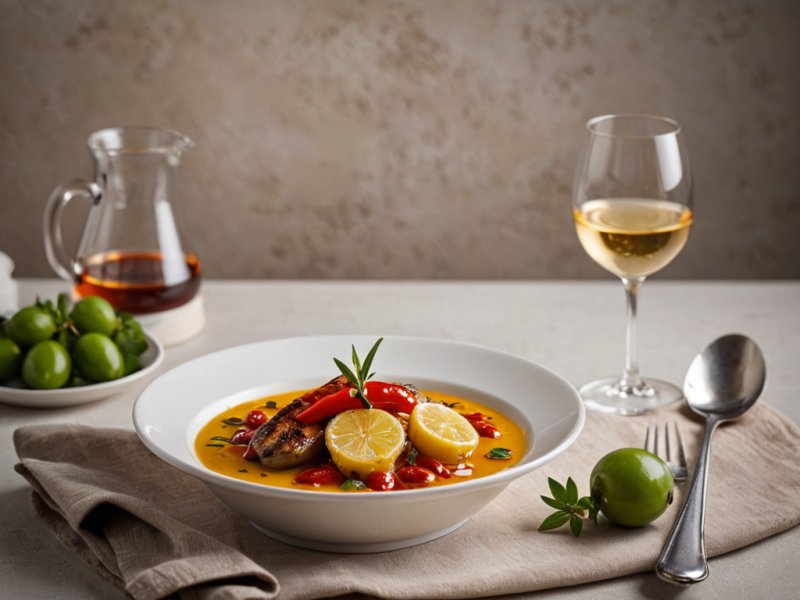 Poivrons rouges grillés