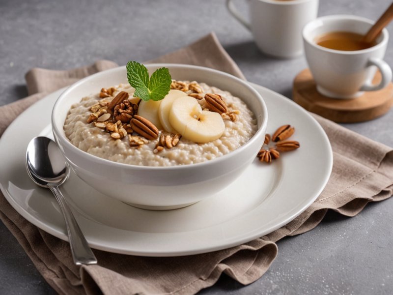 Porridge pomme-cannelle