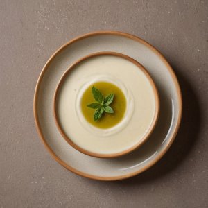 Potage frais au concombre
