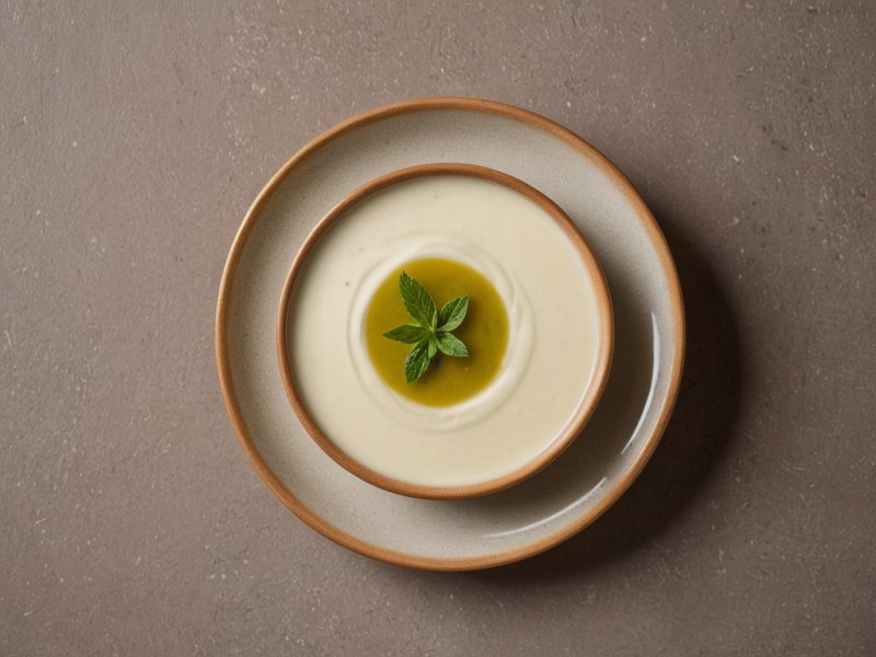 Potage frais au concombre