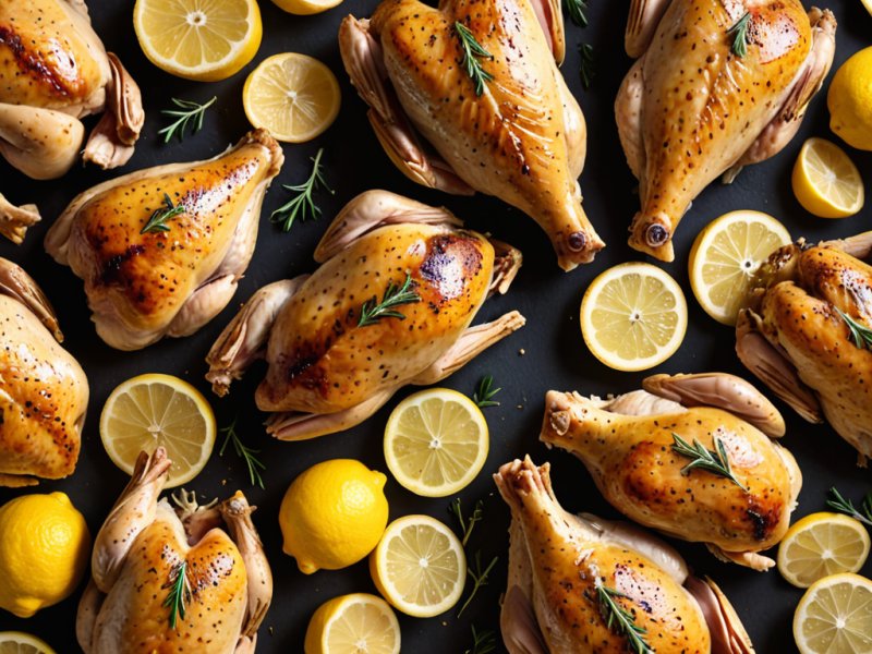 Poulet au citron maison