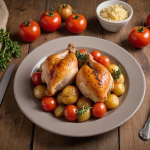 Poulet aux pommes de terre