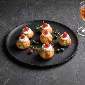 Profiterole saumon fromage