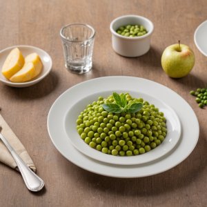 Purée de petits pois