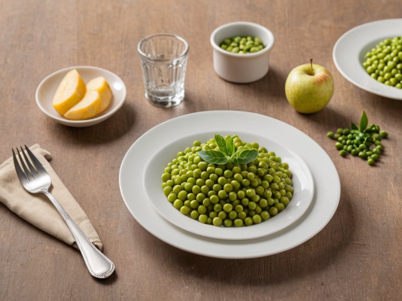 Purée de petits pois