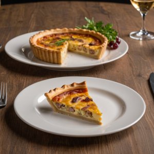 Quiche A L'Oignon Et Lardons