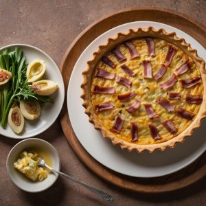 Quiche aux endives et bacon