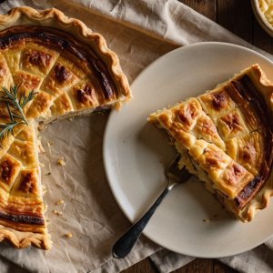 Quiche aux topinambours
