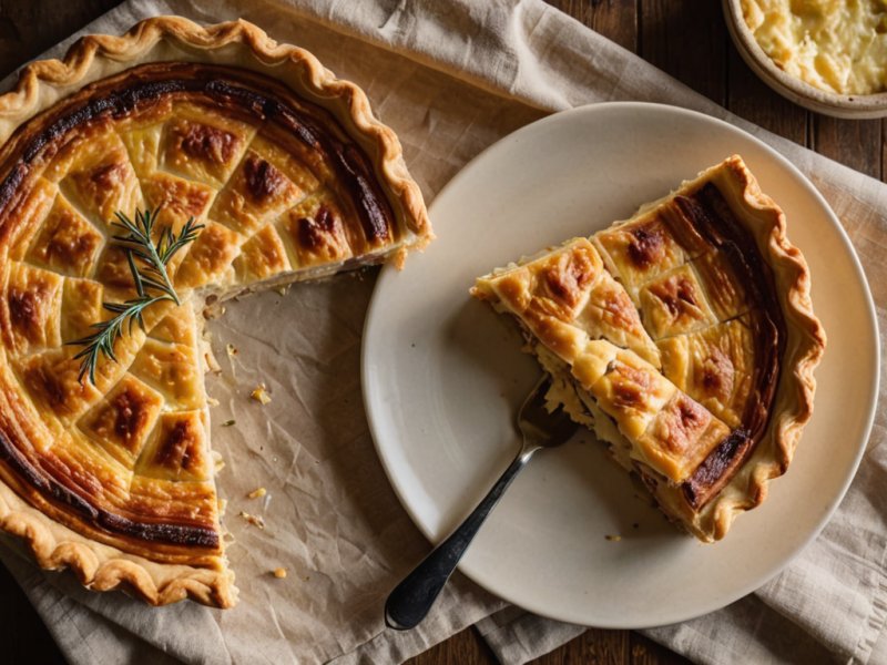 Quiche aux topinambours