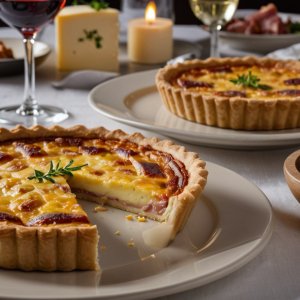Quiche lorraine traditionnelle
