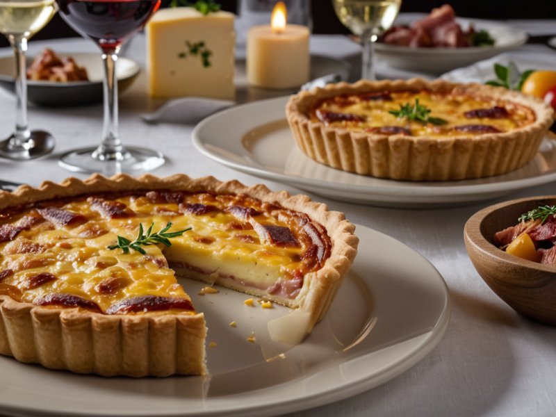 Quiche lorraine traditionnelle