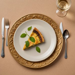 Quiche poireaux courgettes