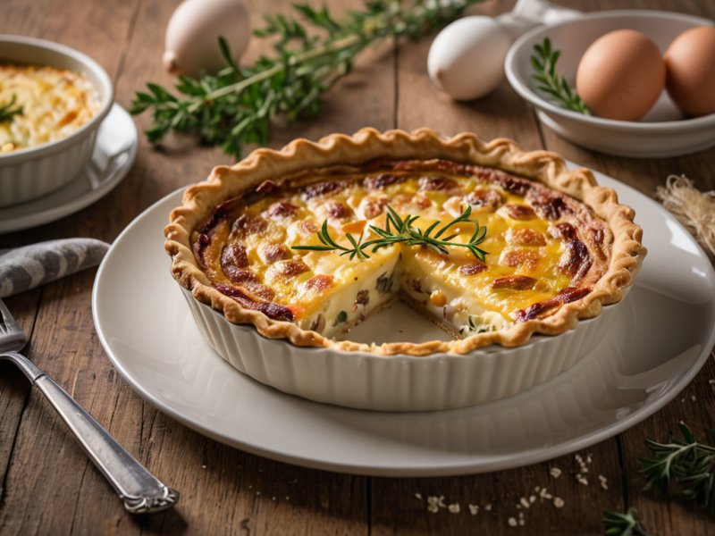 Quiche provençale
