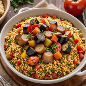 Ratatuilla con Couscús