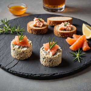 Rillettes au deux saumons