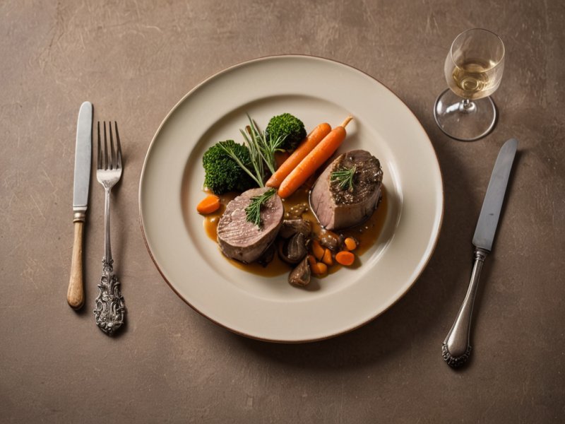 Ris de veau aux morilles