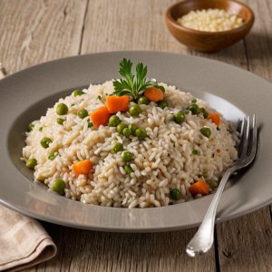Risotto aux poireaux