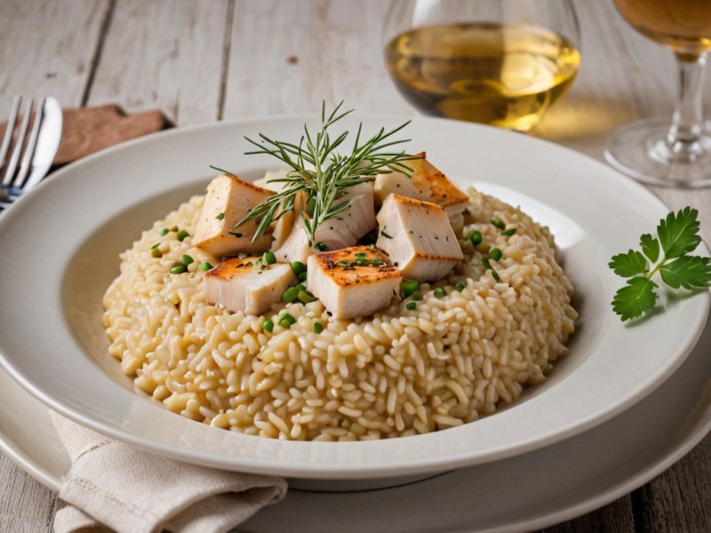 Risotto aux St-jacques