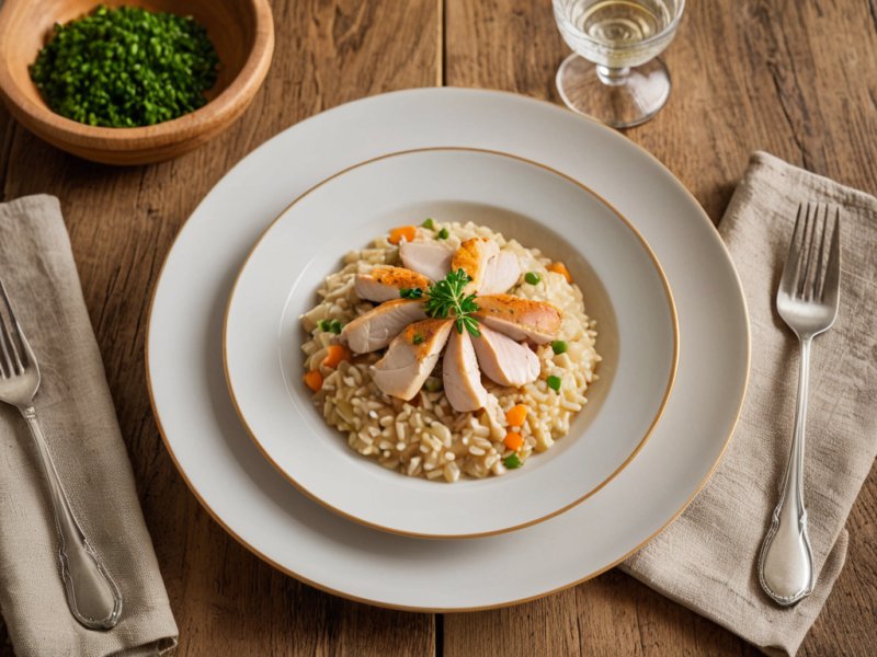 Risotto de poulet