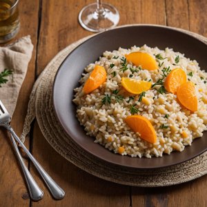 Risotto à l'orange