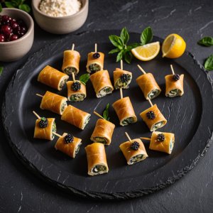 Rouleaux aux épinards