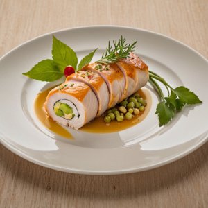 Rouleaux de printemps au poulet