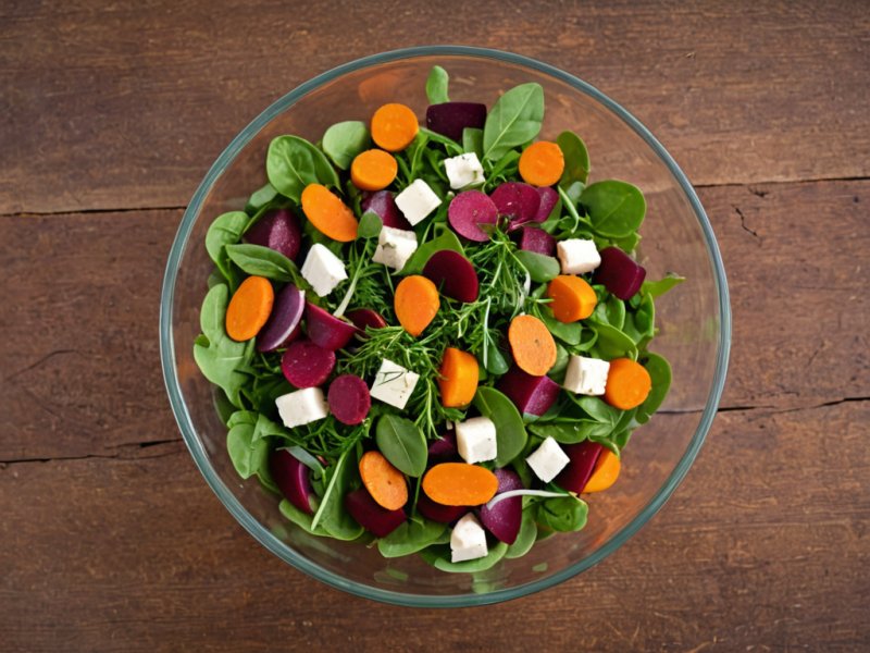 Salade betteraves carottes