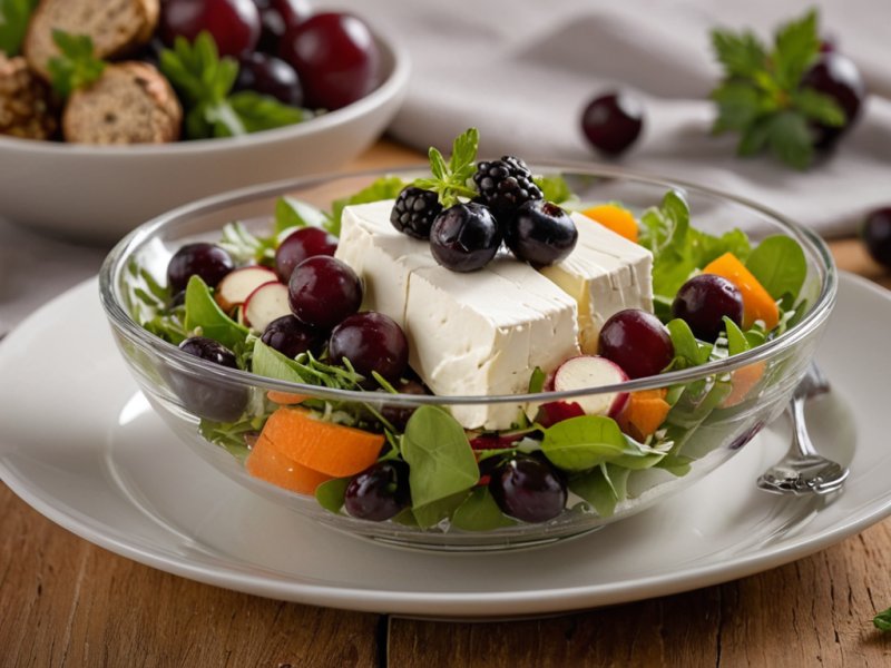 Salade chèvre chaud