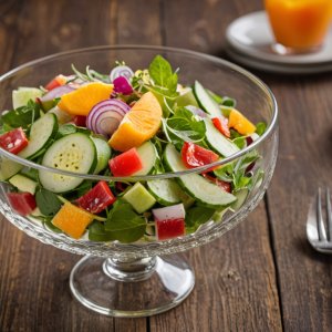 Salade concombre pamplemousse