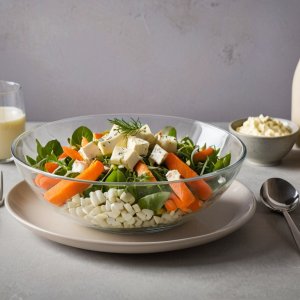 Ensalada de brócoli y zanahorias