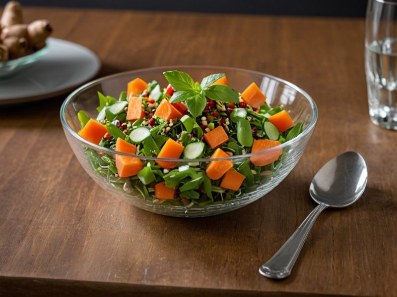 Salade de papaye verte