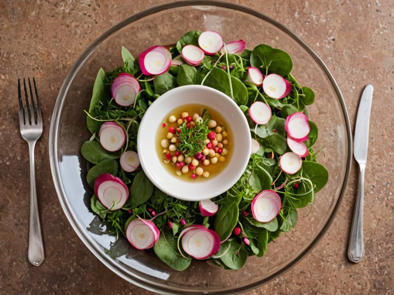 Salade fenouil radis