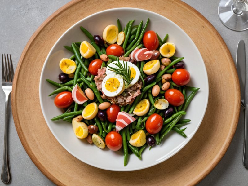Salade niçoise au thon