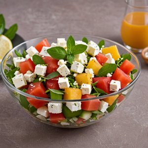 Salade pastèque feta