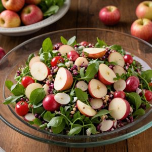 Salade pomme de terre aux oignons rouges