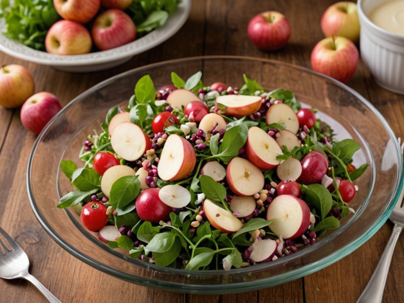 Salade pomme de terre aux oignons rouges