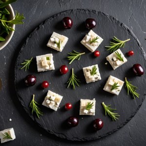Samoussas aux épinards, feta et pignons