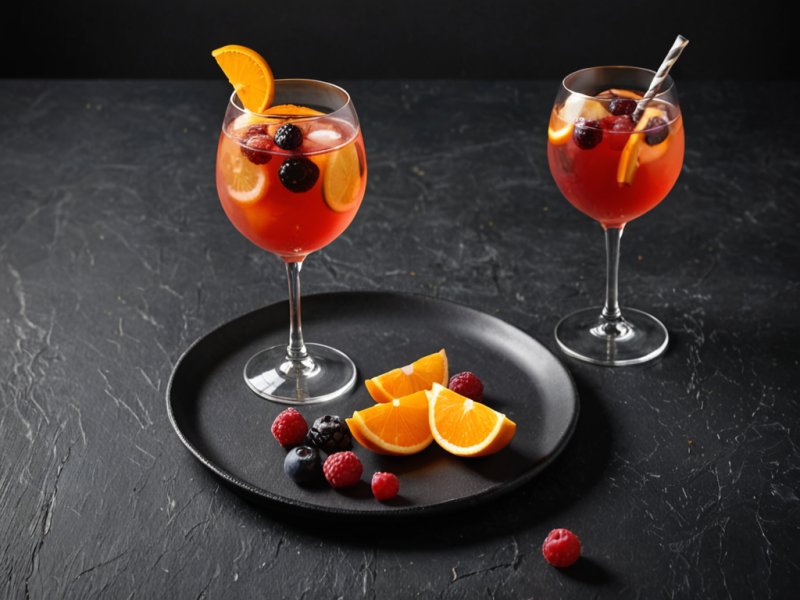 Sangria aux fruits sans alcool
